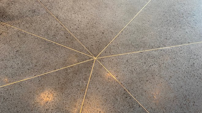 Bilde av stjerne i gulv