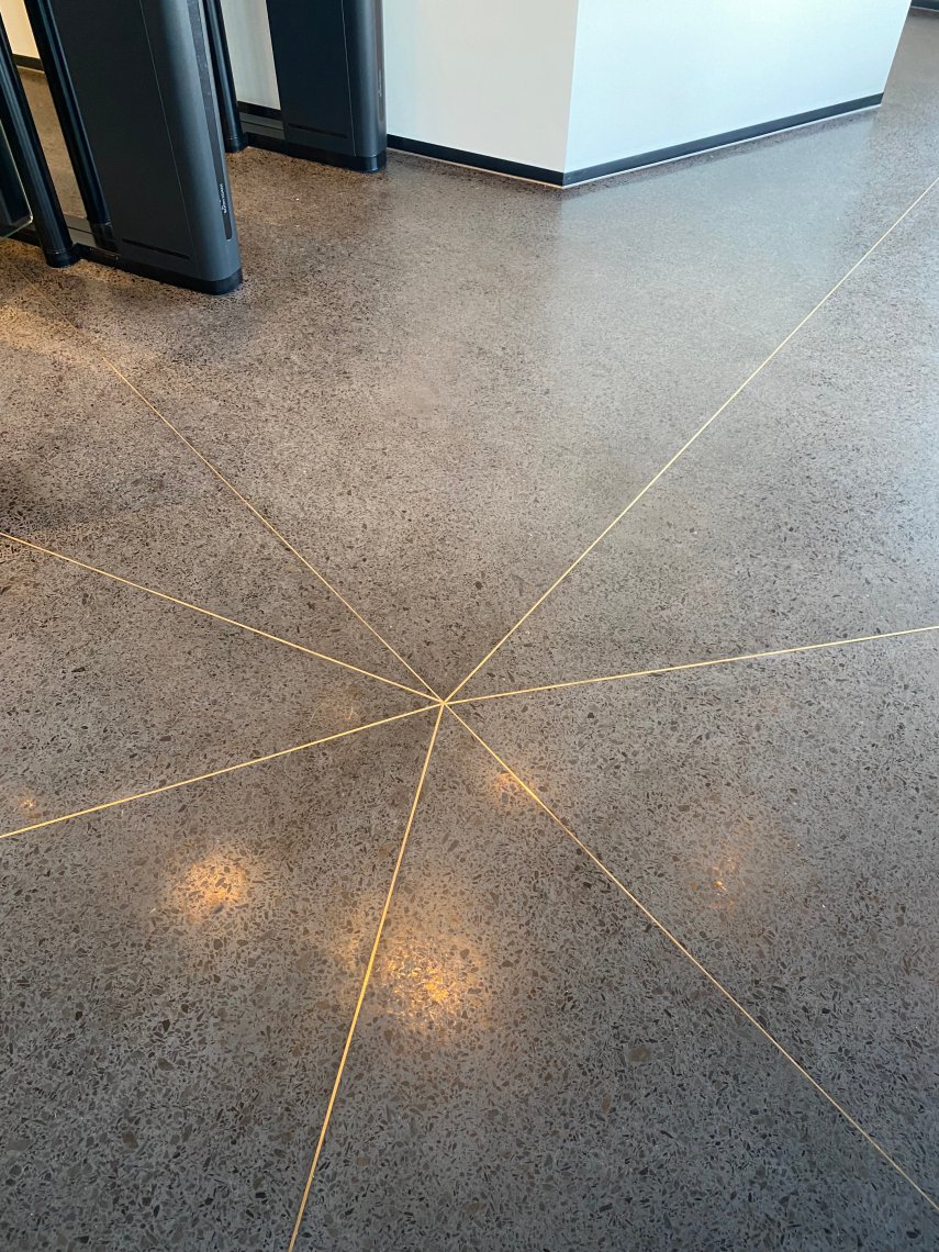 Bilde av stjerne i gulv