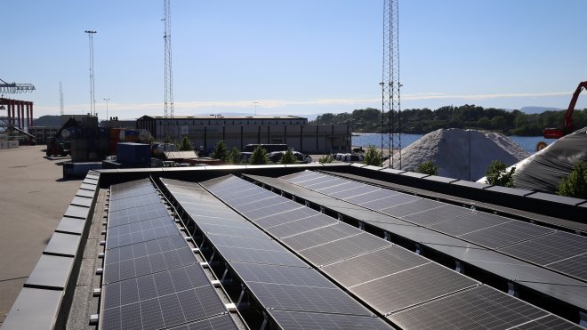 Solceller på taker
